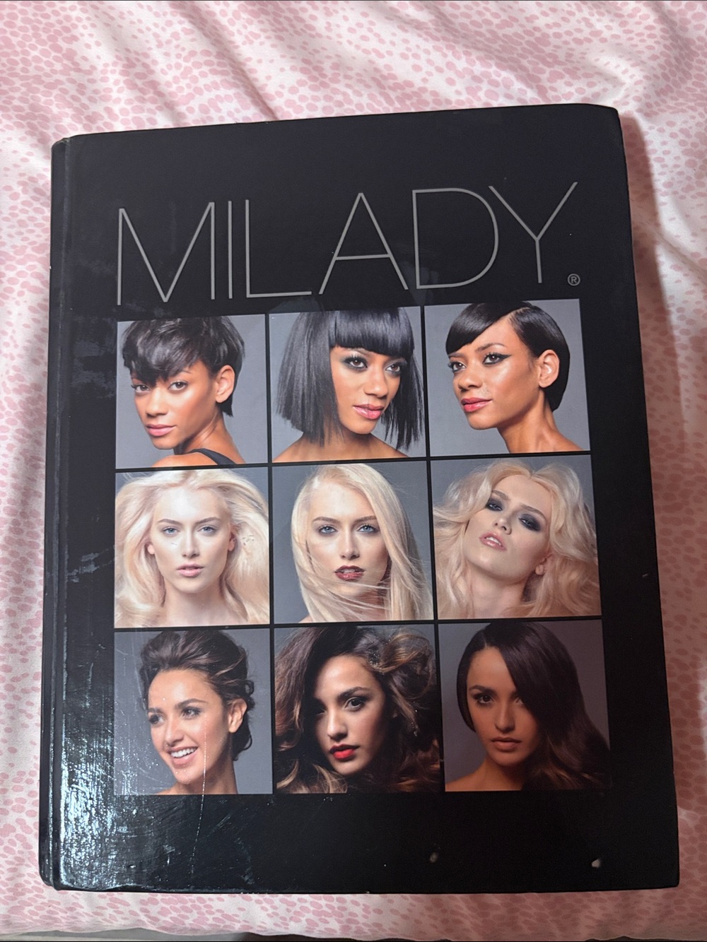 Milady Hair Styling Book - Black Cover